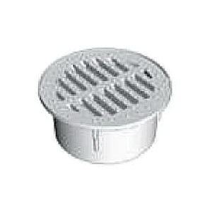 DrainTech 0440SDG Drop-In Drain Grate, 4-9/16 in Dia, Round, Polyethylene, Green