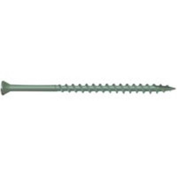 CAMO 0346130 Deck Screw, #7 Thread, 2 in L, Trim Head, Star Drive, Type 17 Slash Point, Carbon Steel, ProTech-Coated