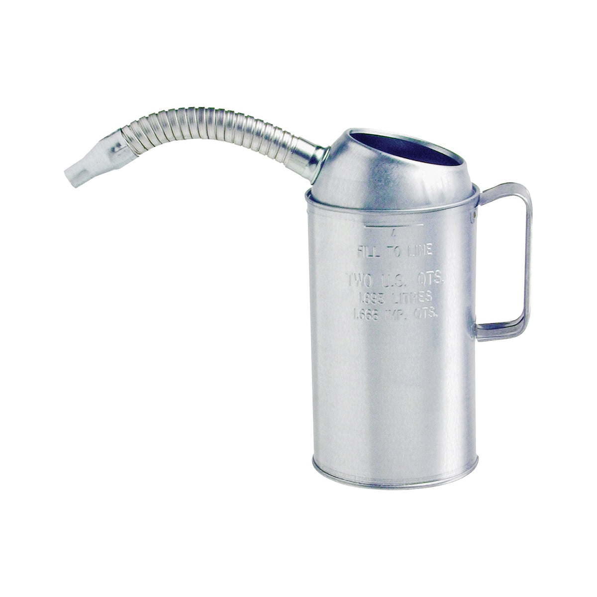 Lubrimatic 75-441GS Measure Can, 1 qt Capacity, Galvanized