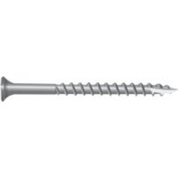 CAMO 0348104S Deck Screw, #10 Thread, 1-5/8 in L, Bugle Head, Star Drive, Stainless Steel