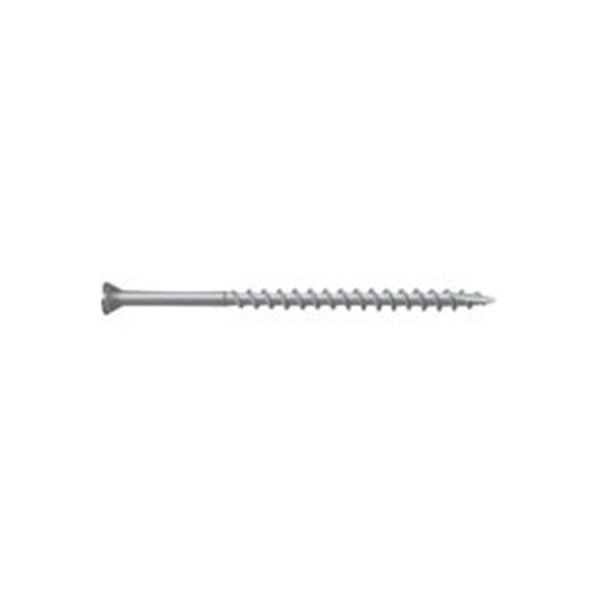 CAMO 0350100S Screw, #8 Thread, 1-5/8 in L, Trim Head, Star Drive, Type 17 Slash Point, 316 Stainless Steel