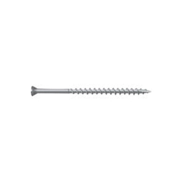 CAMO 0350130S Screw, #8 Thread, 2 in L, Trim Head, Star Drive, Type 17 Slash Point, 316 Stainless Steel