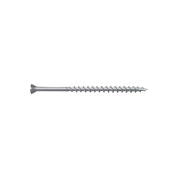 CAMO 0350134S Screw, #8 Thread, 2 in L, Trim Head, Star Drive, Type 17 Slash Point, 316 Stainless Steel