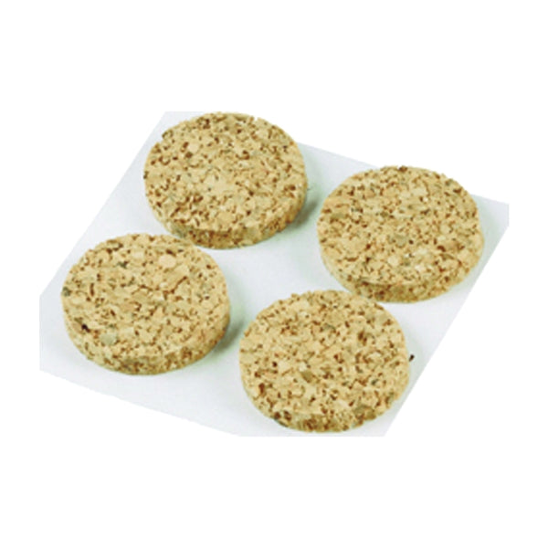 Shepherd Hardware 9962 Furniture Pad, Wood, 1/2 in Dia, Round