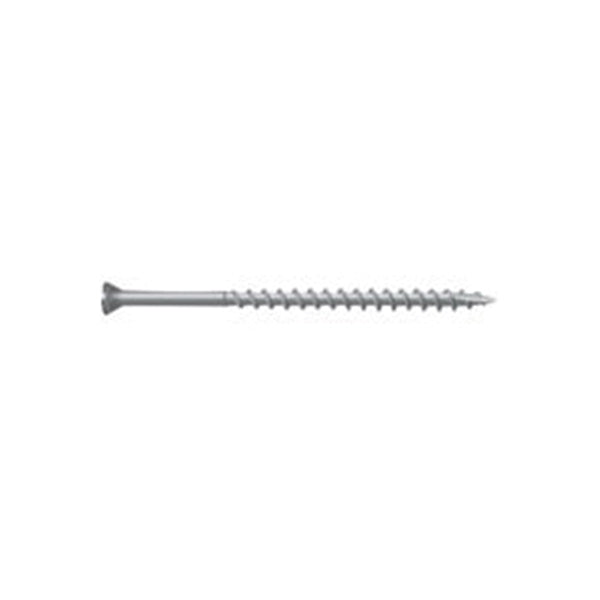 CAMO 0353100S Screw, #8 Thread, 1-5/8 in L, Trim Head, Star Drive, Type 17 Slash Point, 316 Stainless Steel