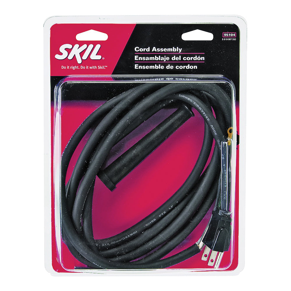 SKIL 95104L Wormdrive Cord Assembly, Heavy-Duty, Rubber