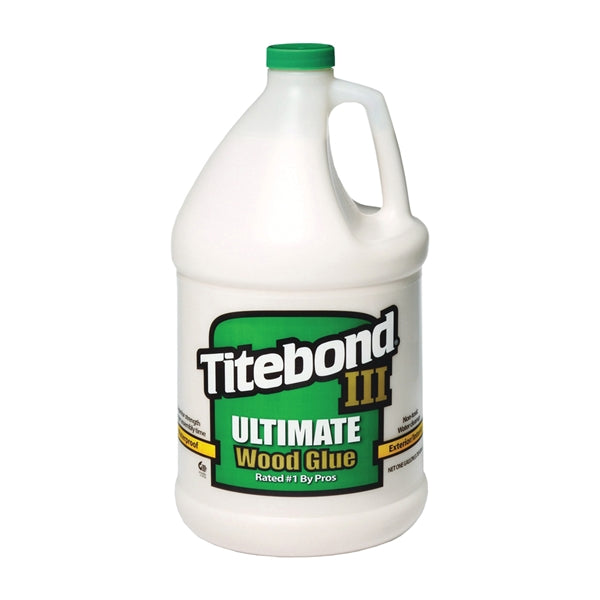 Titebond III 1416 Wood Glue, Brown, 1 gal Jug