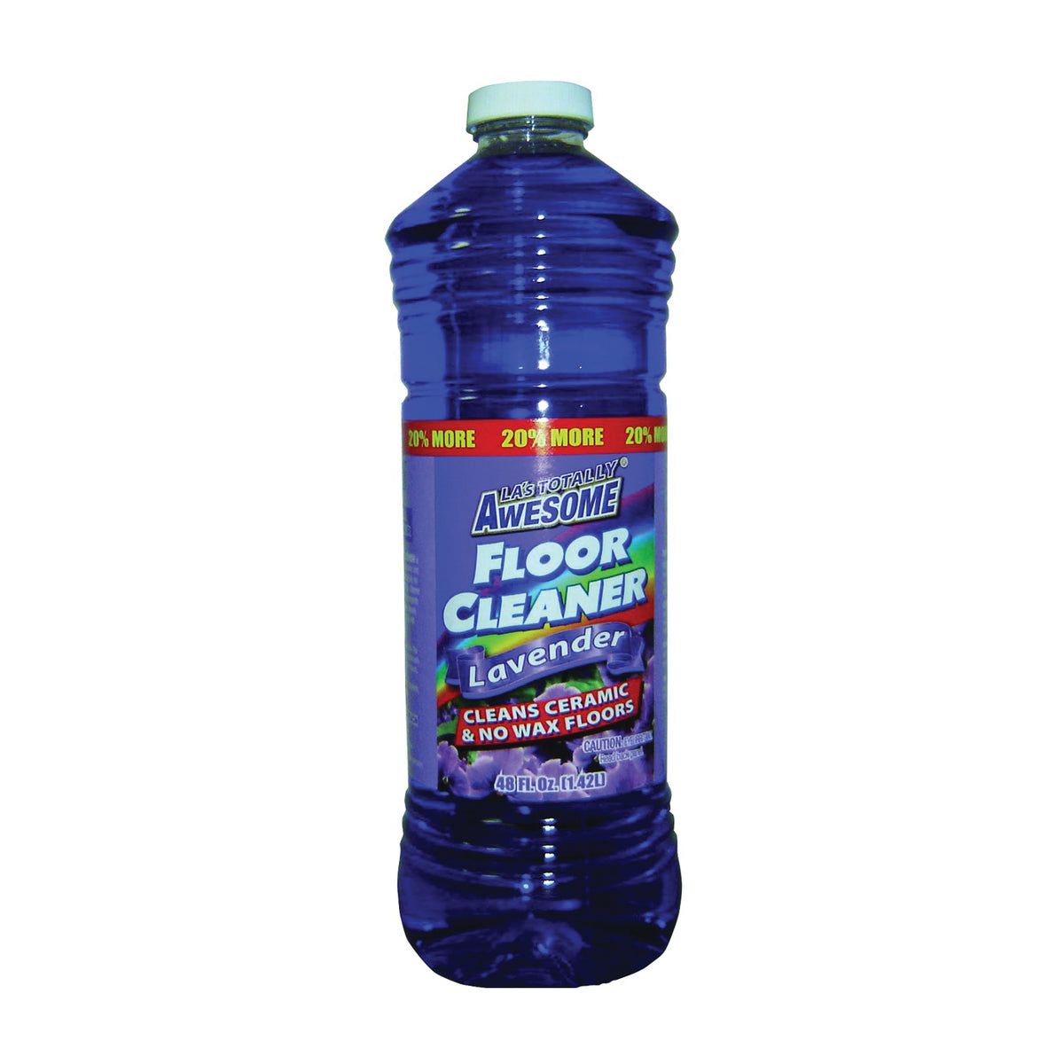 LA&#39;s TOTALLY AWESOME 230 Floor Cleaner, 40 oz Bottle, Liquid, Lavender