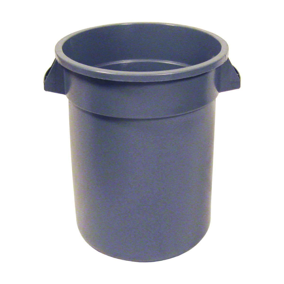 CONTINENTAL COMMERCIAL 1001GY Trash Receptacle, 10 gal Capacity, Plastic, Gray