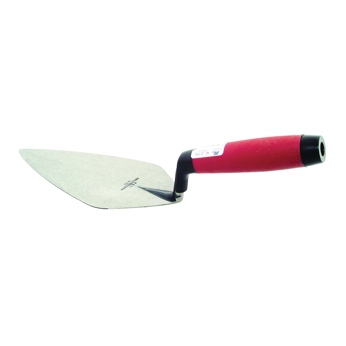 Marshalltown 33 11FG Brick Trowel, 11 in L Blade, 4-7/8 in W Blade, HCS Blade, DuraSoft Handle