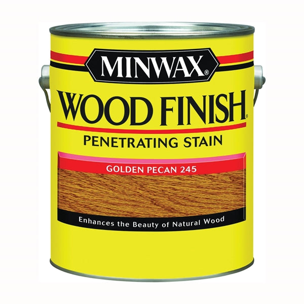 Minwax Wood Finish 71041000 Wood Stain, Golden Pecan, Liquid, 1 gal, Can