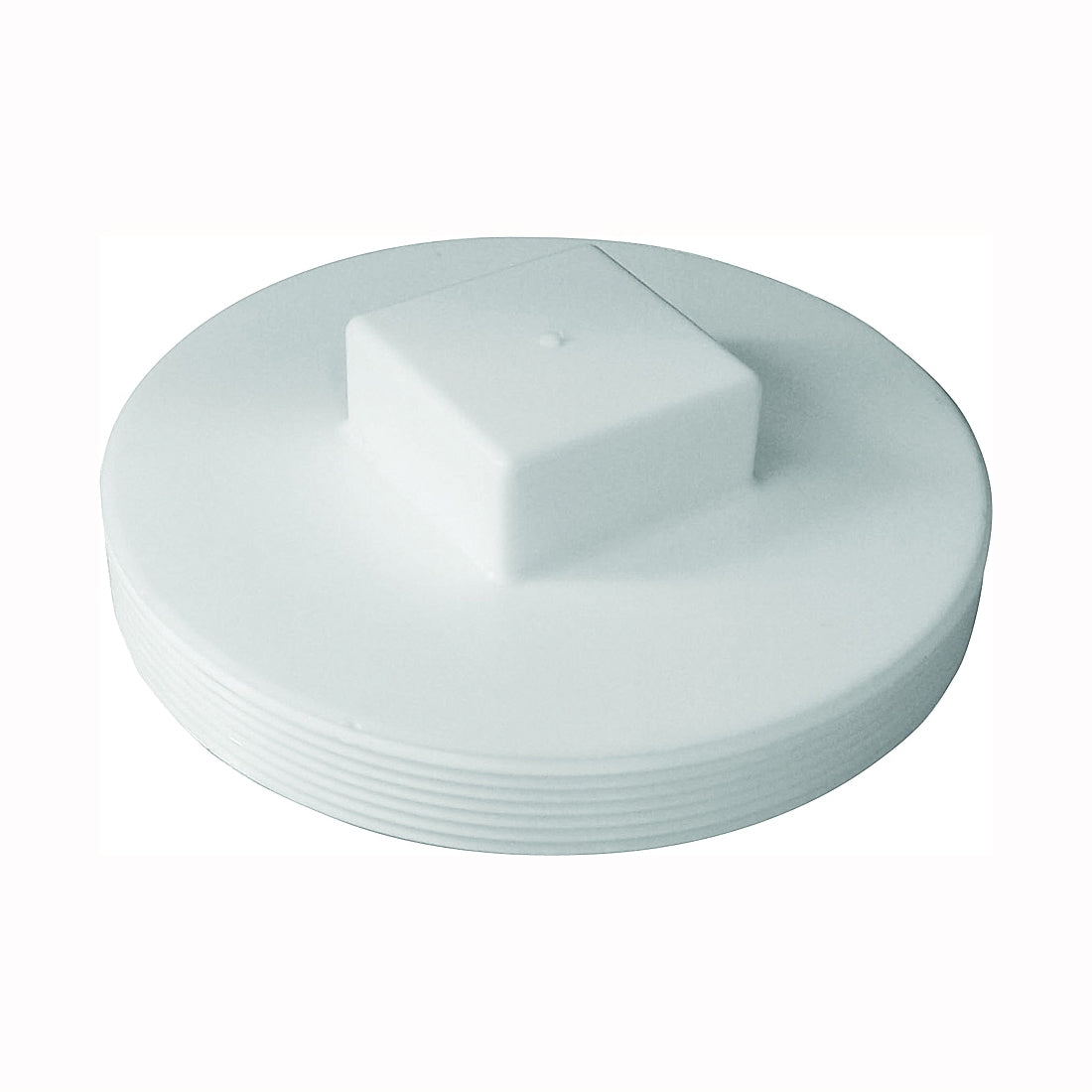GENOVA 41860 Plug, 6 in, MIP, PVC, White