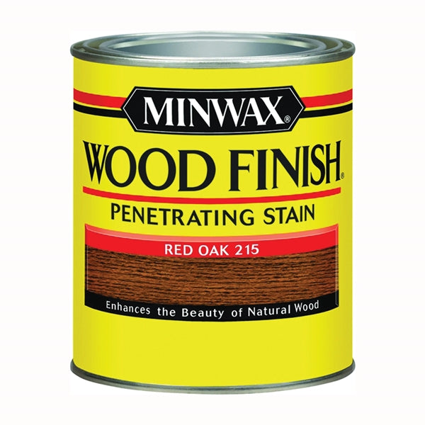 Minwax Wood Finish 70040444 Wood Stain, Red Oak, Liquid, 1 qt, Can