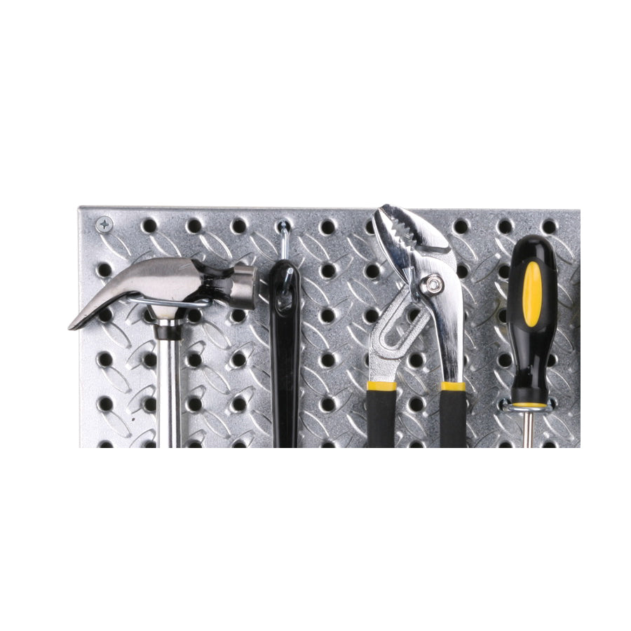 Knape &amp; Vogt 0204-1632 Pegboard, 16 in OAH, Steel