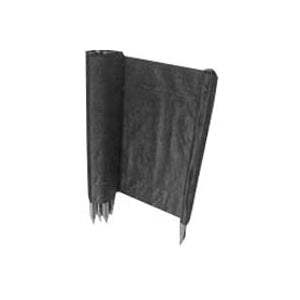 MUTUAL INDUSTRIES 14987-2-2410 Silt Fence, 100 ft L, 24 in W, 2 x 2 in Mesh, Fabric, Black