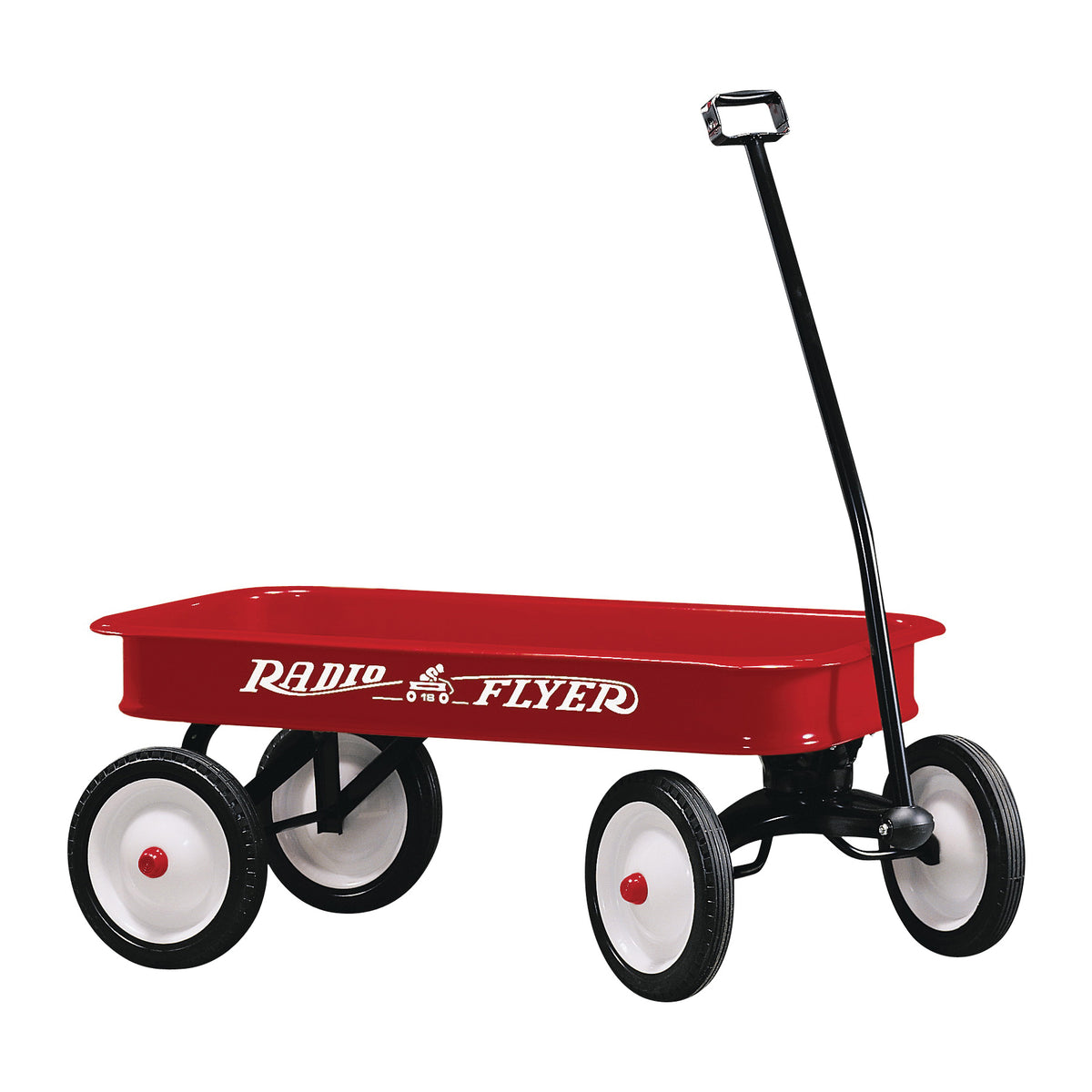 RADIO FLYER 18 Wagon, 150 lb Capacity, Steel, Classic Red