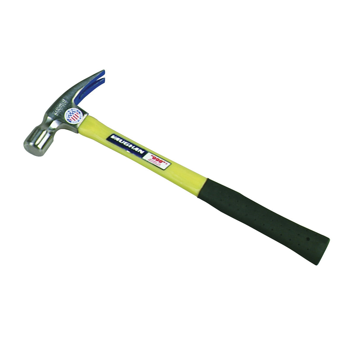 Vaughan FS505M Hammer, 24 oz Head, Framing, Straight Claw, Milled Head, HCS Head, 17 in OAL