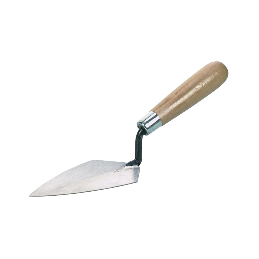 Marshalltown 95-3 Pointing Trowel, 5-1/2 in L Blade, 2-3/4 in W Blade, Steel Blade, Wood Handle