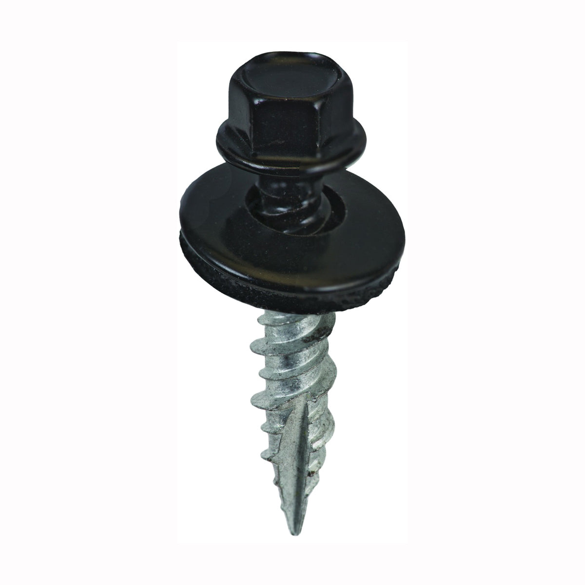 Acorn International SW-MW1BK250 Screw, #9 Thread, High-Low, Twin Lead Thread, Hex Drive, Self-Tapping, Type 17 Point