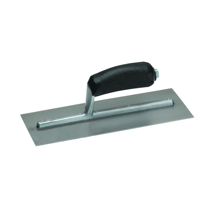 Marshalltown 912 Drywall Trowel, 4-1/2 in W Blade, 11 in L Blade, Steel Blade, Plastic Handle
