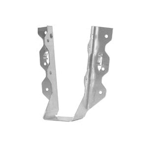 MiTek JL210IF-TZ Joist Hanger, 8-1/4 in H, 1-1/2 in D, 1-9/16 in W, 2 in x 10 to 12 in, Steel, Zinc