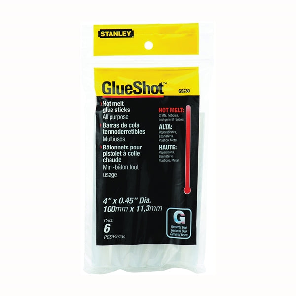 STANLEY GS230S Glue Stick, Clear