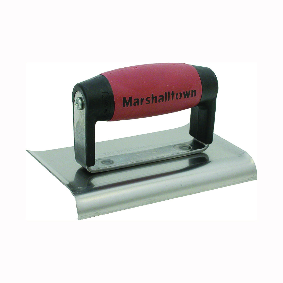 Marshalltown DuraSoft Series 138D Hand Edger, 6 in L Blade, 4 in W Blade, HCS Blade, 5/8 in Lip, 1/2 in Lip Radius