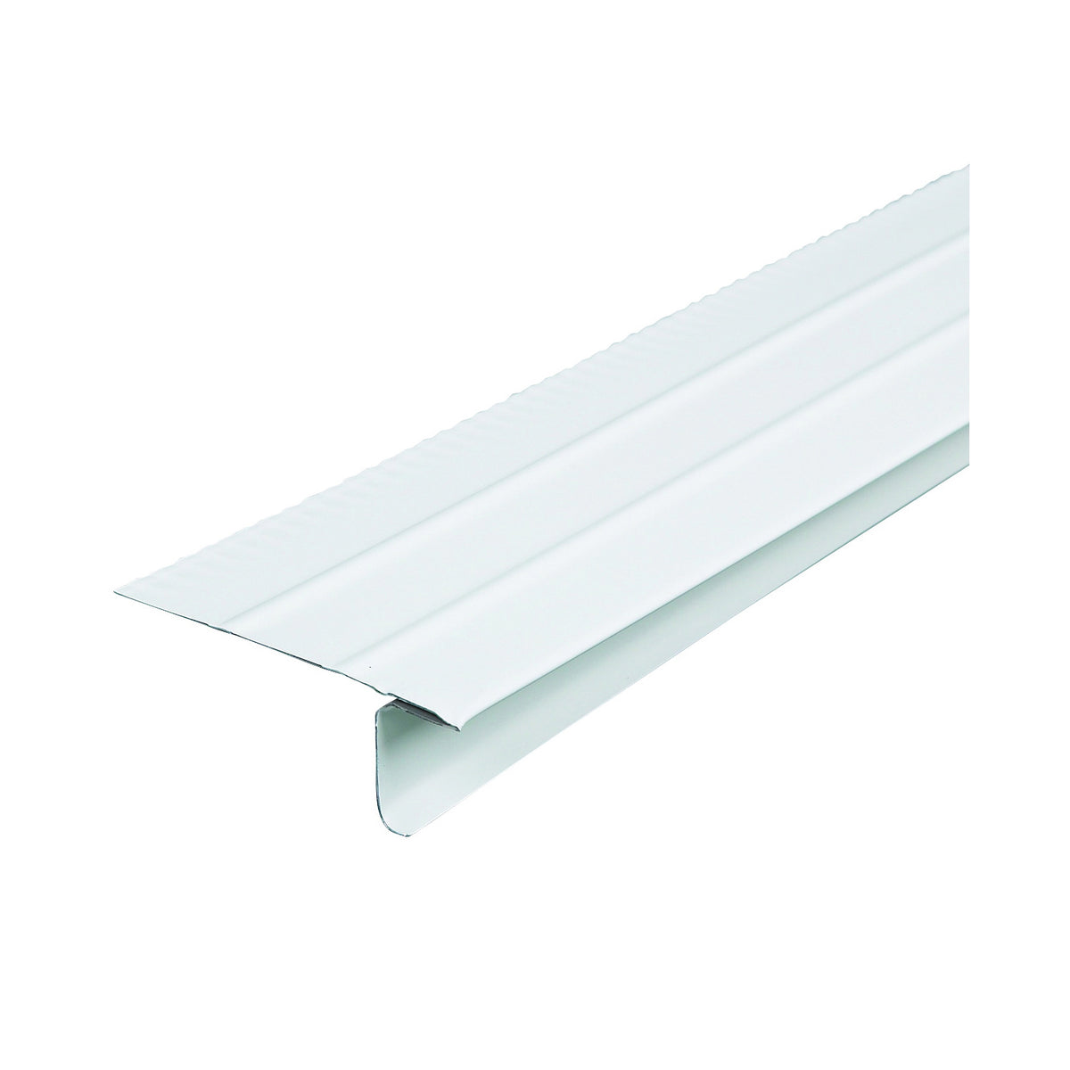 Amerimax 5509900120 Roof Edge, 10 ft L, Aluminum, White