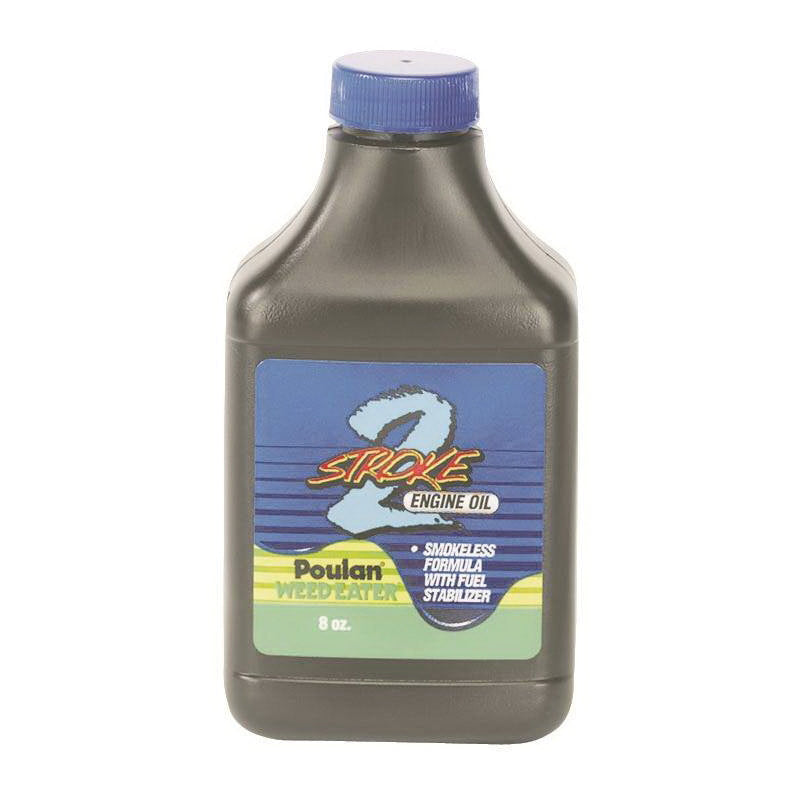 Poulan Pro 126584 Engine Oil, 8 oz Bottle, Blue/Dark Green