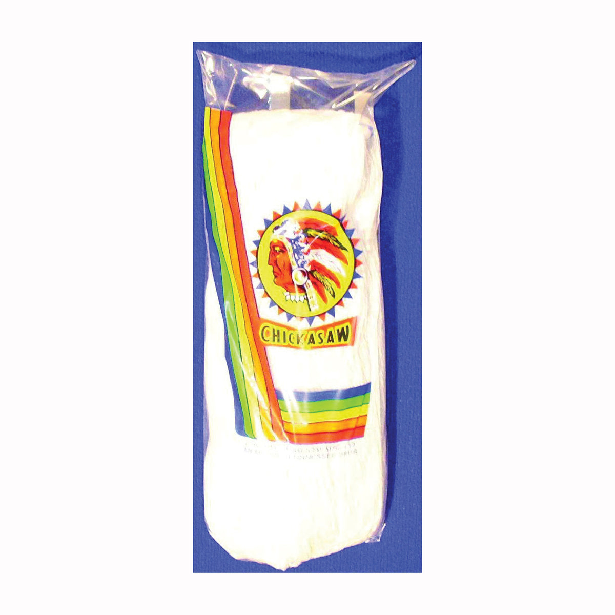 Chickasaw 00354 Wet Mop Head, 12 oz Capacity, 1 in Headband, Cotton/Synthetic