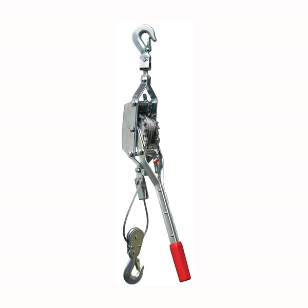 AMERICAN POWER PULL 18600 Cable Puller, 2 ton Lifting, 3/16 in Dia Rope/Cable, 6 ft Lift