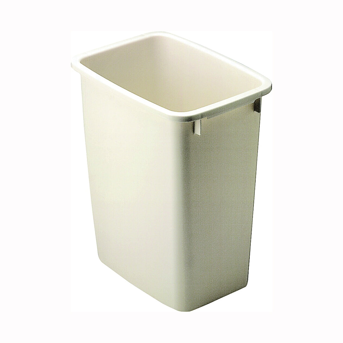 Rubbermaid FG280500BISQU Waste Basket, 21 qt Capacity, Plastic, Bisque, 15 in H