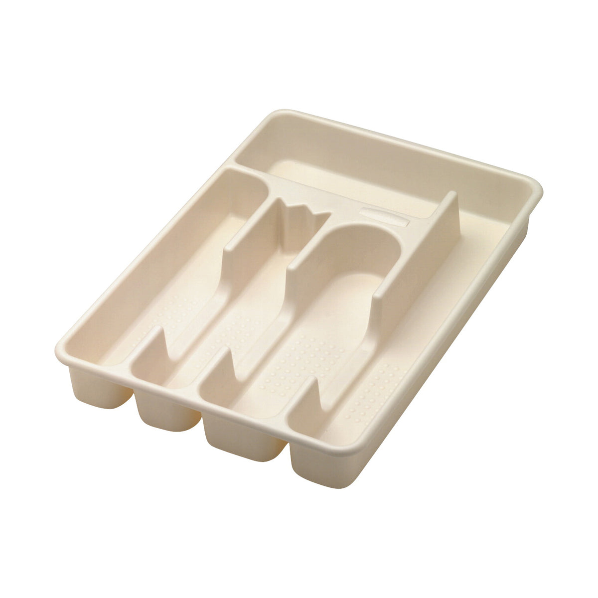 Rubbermaid 2919RDBISQ Cutlery Tray, 9.1 in W, 13.4 in D, Plastic, Bisque