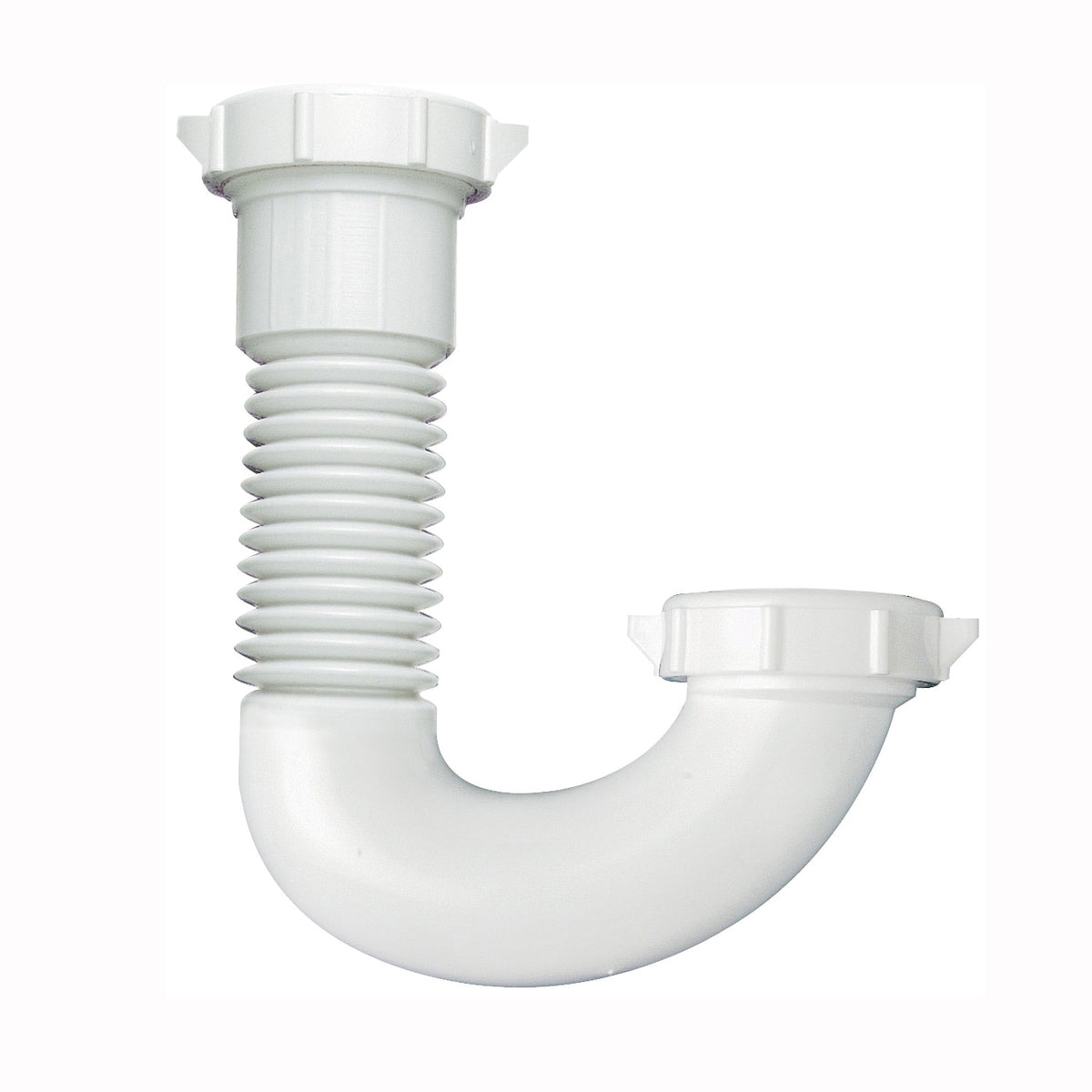 Plumb Pak PP21250 J-Bend, 1/2 x 1-1/4 in, Plastic, White
