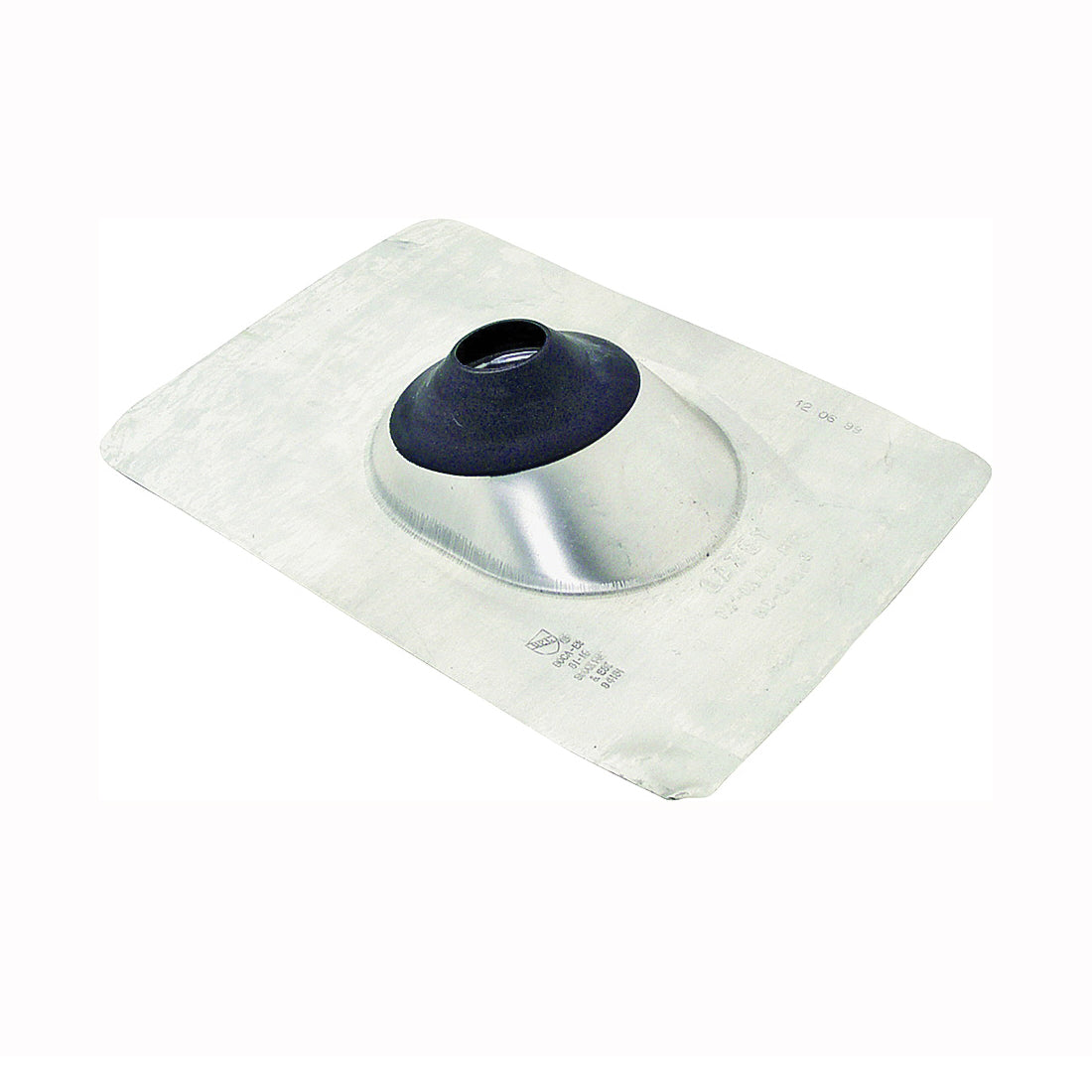 Hercules No-Calk Series 12958 Roof Flashing, 15 in OAL, 2 in OAW, Aluminum