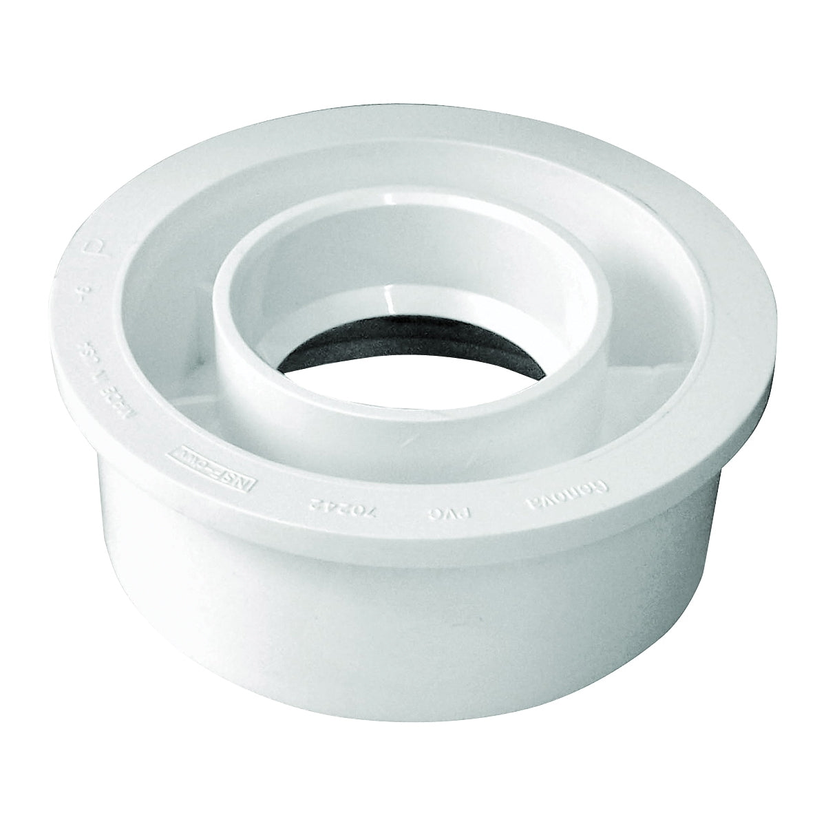 GENOVA 700 Series 755203/70242 Pipe Reducing Bushing, 4 x 2 in, Spigot x Hub, SCH 40 Schedule