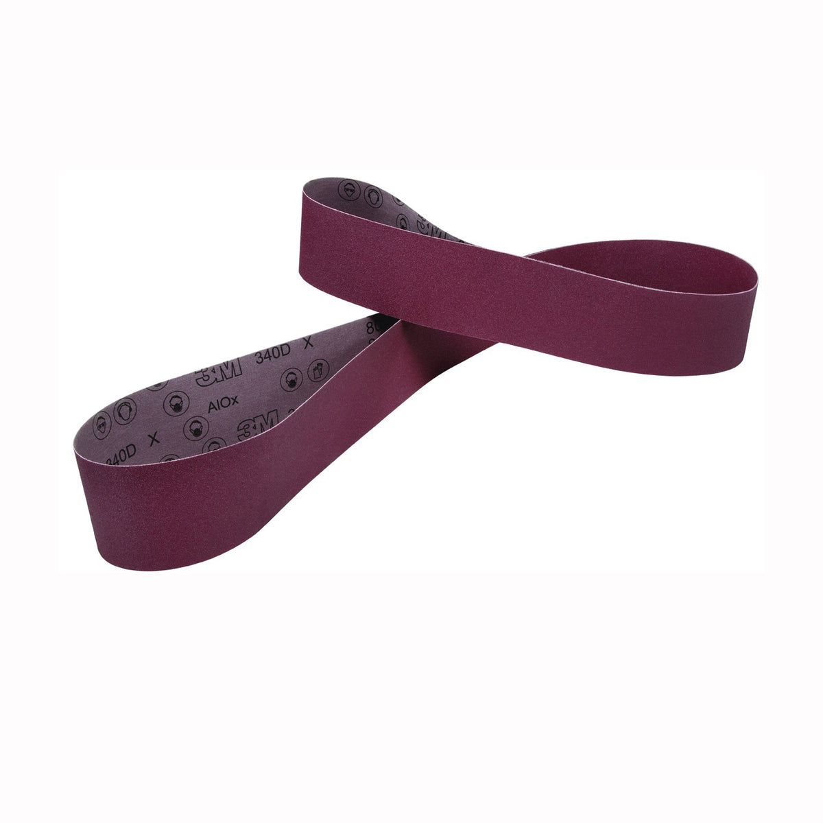 3M 27421 Sanding Belt, 6 in W, 48 in L, P120 Grit, Fine, Aluminum Oxide Abrasive