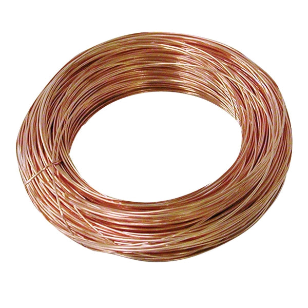 HILLMAN 50164 Utility Wire, 100 ft L, 24 Gauge, Copper