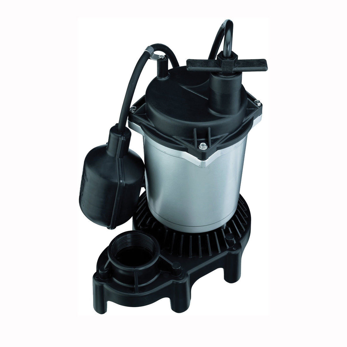Flotec FPZS50T Sump Pump, 1-Phase, 4.1 A, 115 V, 0.5 hp, 1-1/2 in Outlet, 22 ft Max Head, 960 gph, Thermoplastic