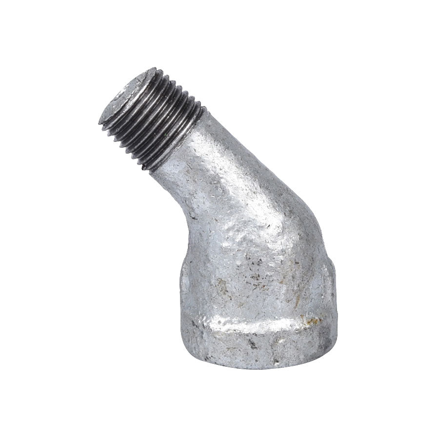 ProSource PPG121-6 Street Pipe Elbow, 1/8 in, Threaded, 45 deg Angle, SCH 40 Schedule, 300 psi Pressure