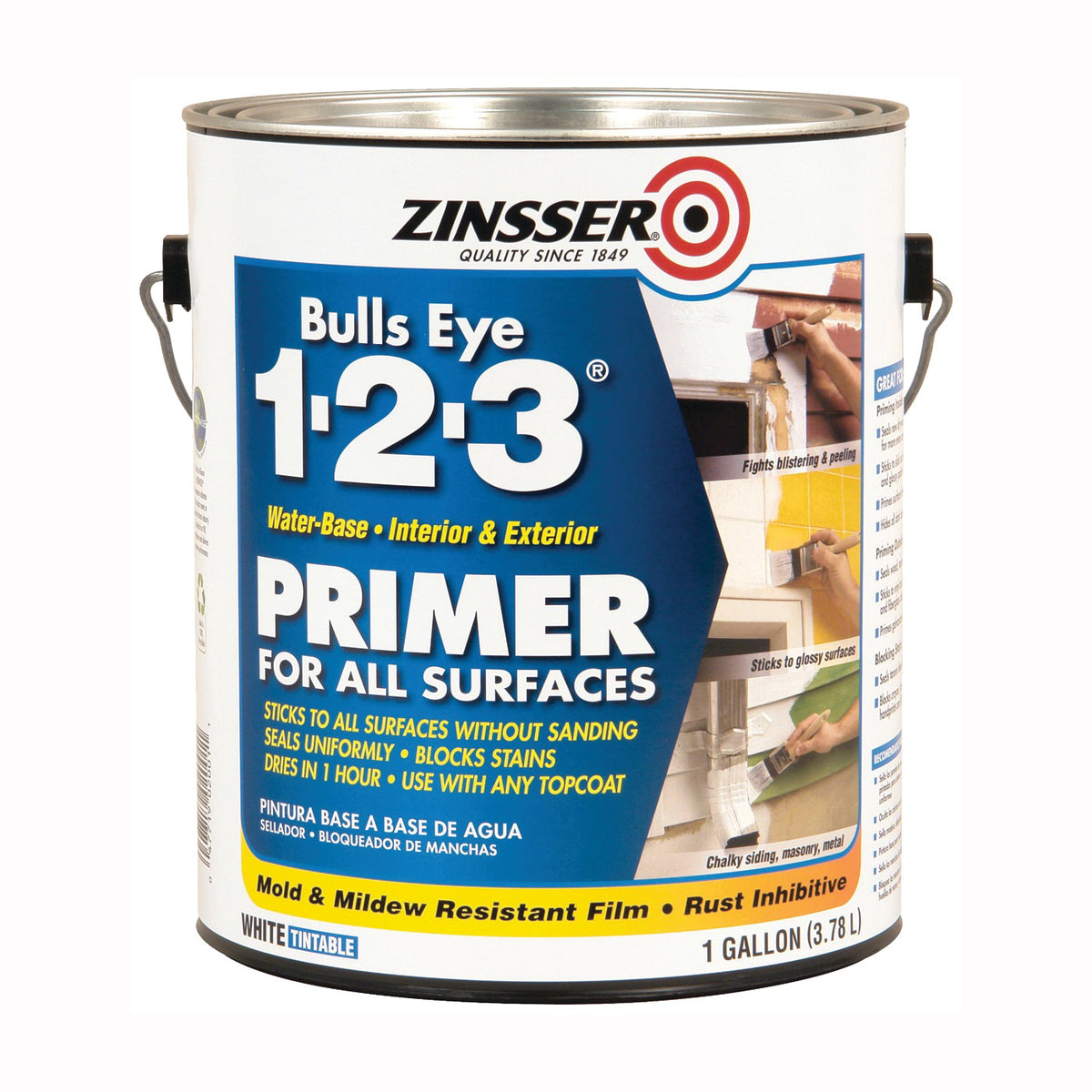 ZINSSER 02001 Primer, White, 1 gal