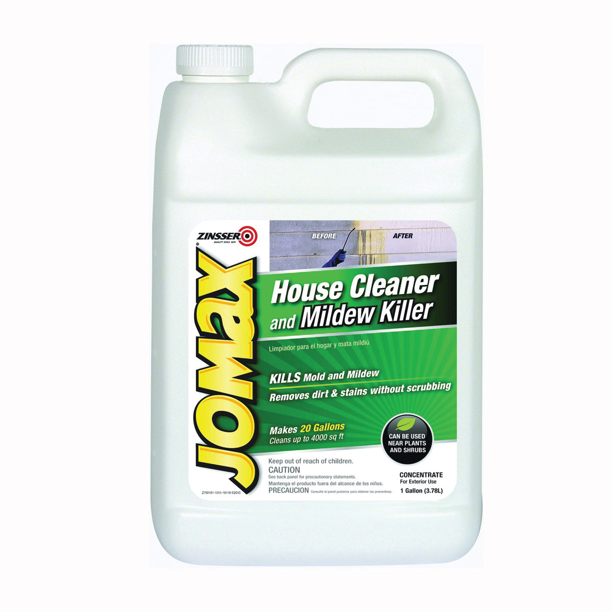 JOMaX 60101 House Cleaner and Mildew Killer, 1 gal, Liquid, Vinegar