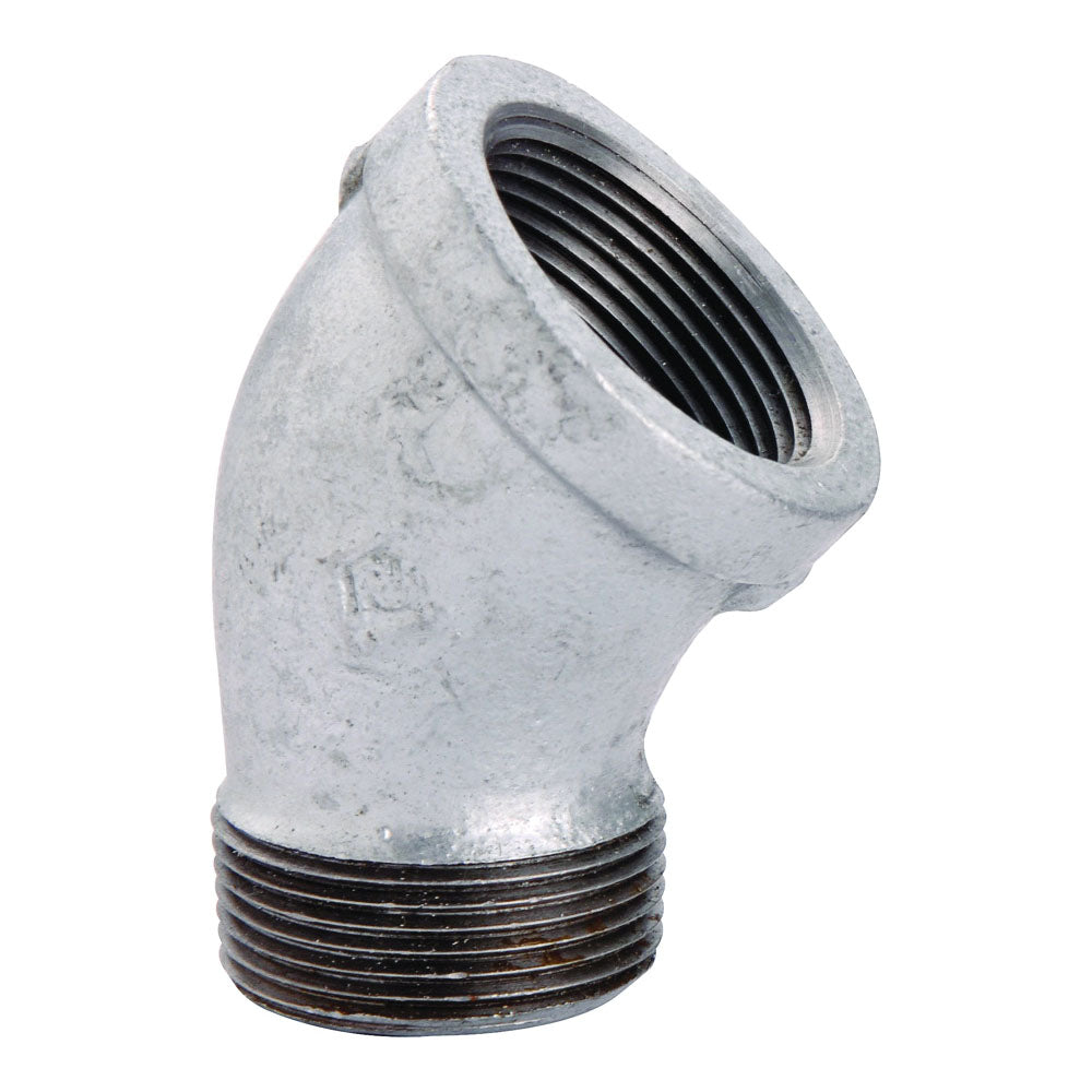ProSource PPG121-32 Street Pipe Elbow, 1-1/4 in, Threaded, 45 deg Angle, SCH 40 Schedule, 300 psi Pressure