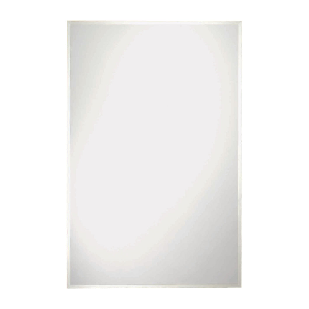 RENIN 201200 Somerset Frameless Mirror, 36 in L, 24 in W, Rectangular, Clear Frame