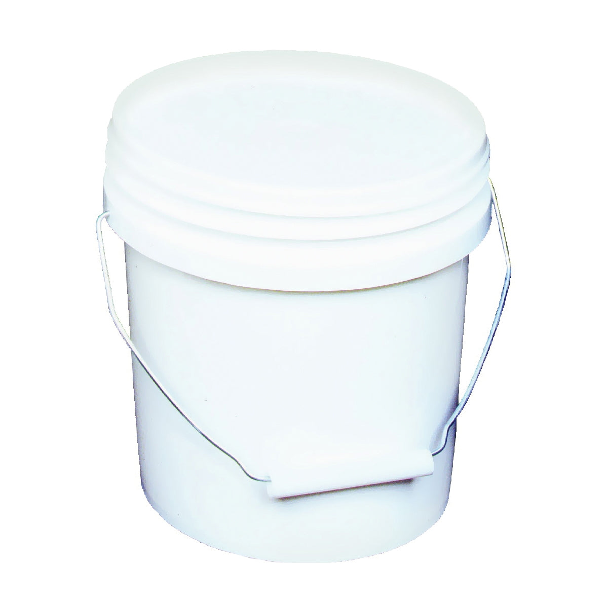 ENCORE Plastics 10128 Paint Pail, 1 gal Capacity, HDPE, White