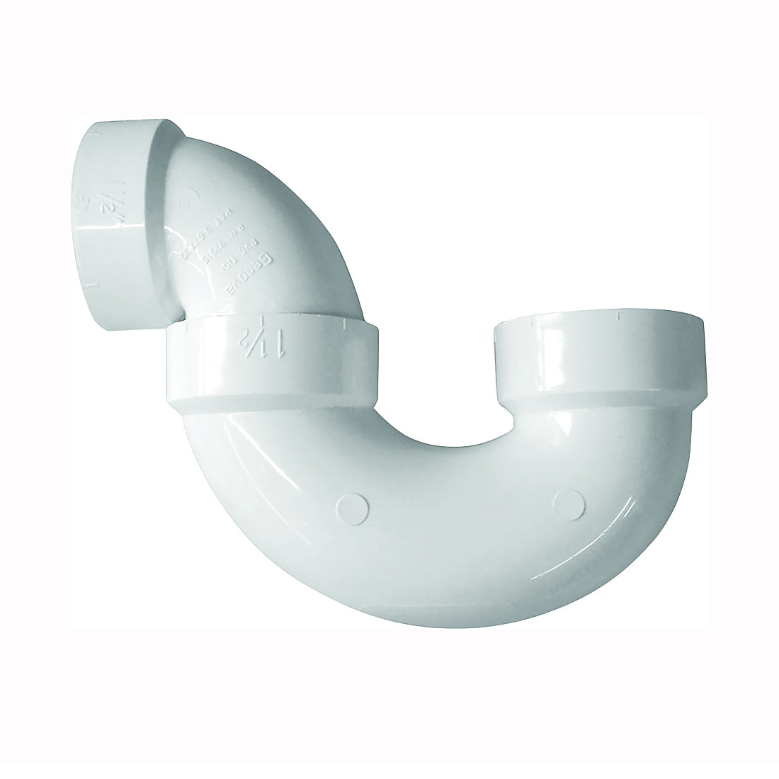 GENOVA 700 Series 78515 P-Trap, 1-1/2 in, PVC, SCH 40 Schedule