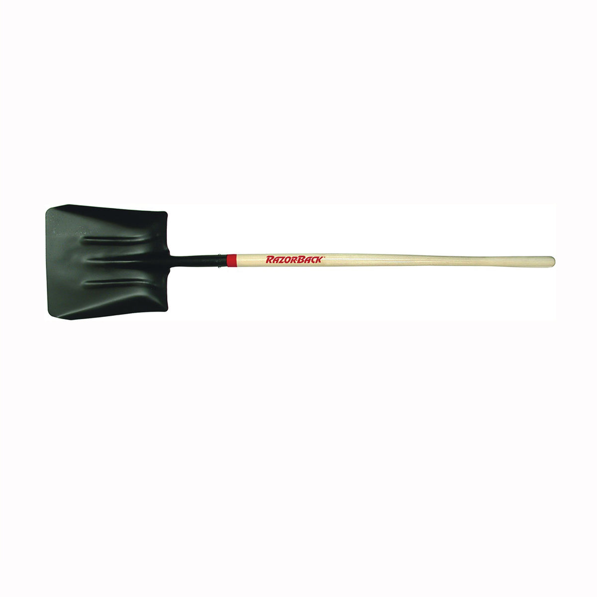 UnionTools 54246 Coal and Street Shovel, 13-1/2 in W Blade, 14-1/2 in L Blade, Steel Blade, Straight Handle