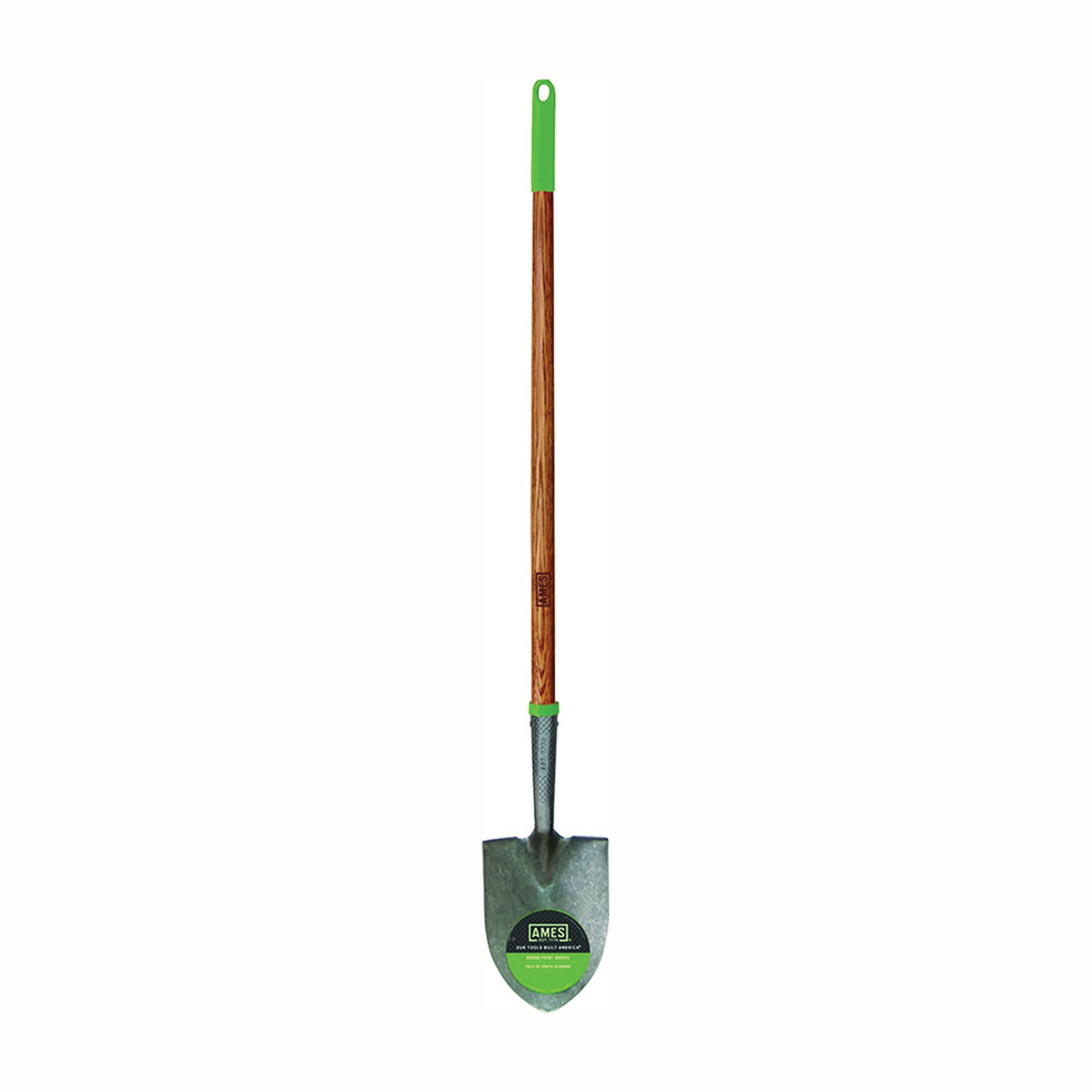 AMES 2916100 Floral Shovel, 6 in W Blade, Steel Blade, Hardwood Handle, Long Handle, 43 in L Handle