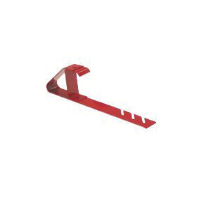 Qualcraft 2505 Fixed Roof Bracket, Adjustable, Steel, Red, Powder-Coated