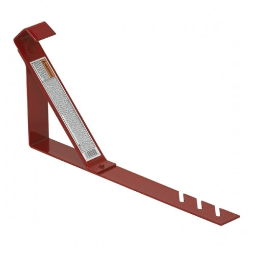 Qualcraft 2503 Fixed Roof Bracket, Adjustable, Steel, Red, Powder-Coated, For: 18/12 Fixed Pitch Roofs